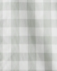 Toddler Boy Long-Sleeve Plaid Button Down Shirt - Green