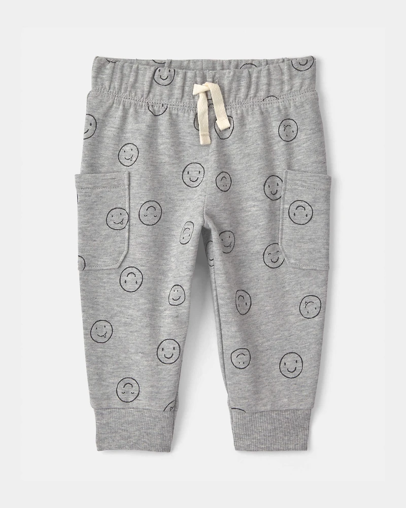 Baby Boy 2-Piece 'Little Buddy' Bodysuit & Pant Set - Red/Grey
