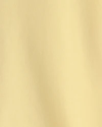 Kids French Terry Zip-Up Hoodie - Yellow