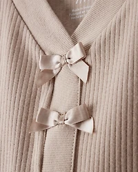 Girls 2-Piece Long-Sleeve Tee & Pant Set - Brown