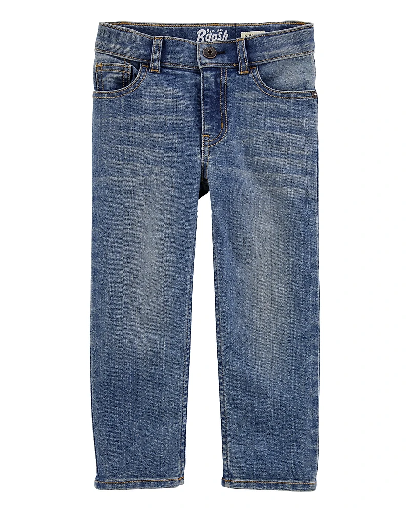 Toddler Neutral Medium Wash Straight-Leg Jeans