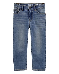 Toddler Neutral Medium Wash Straight-Leg Jeans