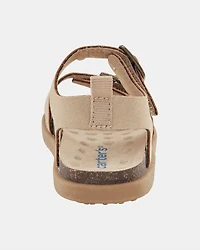 Baby Every Step® First Walker Faux Cork Sandals - Beige