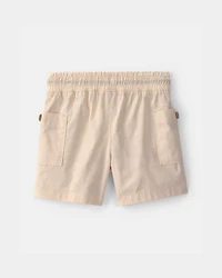 Toddler Boy Pocket Shorts - Khaki