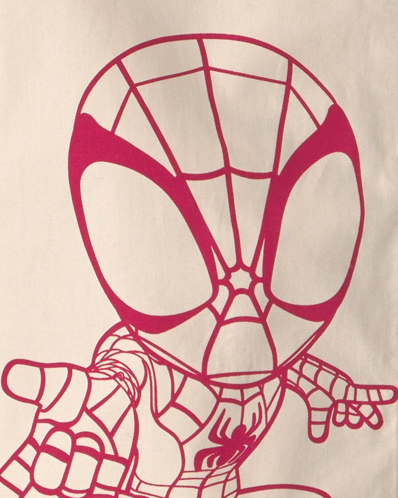Toddler Boy 2-Piece ©Marvel Spider-Man Top & Short Set - Cream