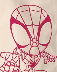 Toddler Boy 2-Piece ©Marvel Spider-Man Top & Short Set - Cream