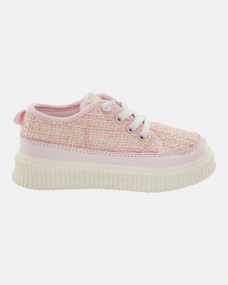 Toddler Casual Platform Sneakers - Pink