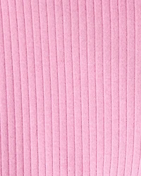 Toddler Girl Cotton Rib Pull-On Stretch Leggings - Purple