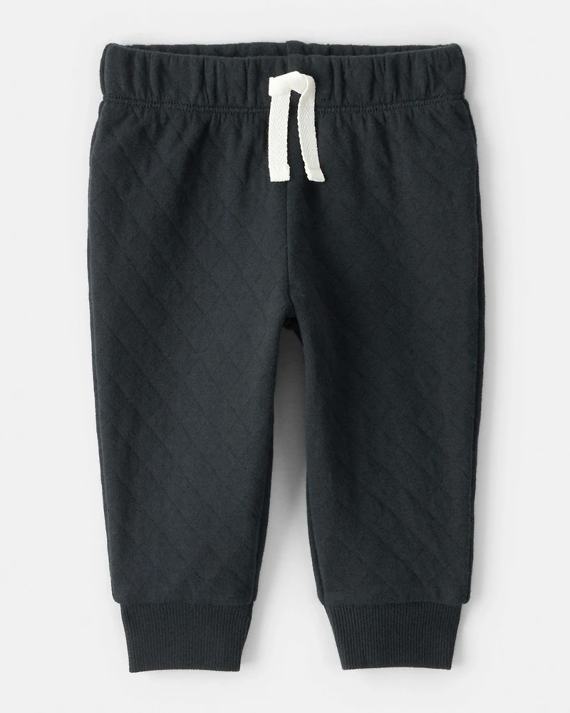 Baby Boy 2-Piece Train Hooded Bodysuit & Pant Set - Red/Black