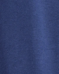 Kid Cozy Fleece Pull-On Stretch Leggings - Blue