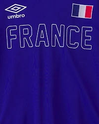 Kid Umbro France Soccer Jersey - Blue