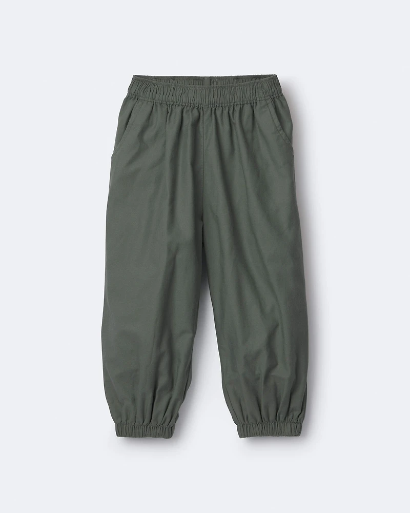 Toddler Relaxed Joggers - Olive
