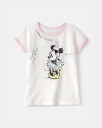 Toddler Girl Disney© Minnie Mouse Graphic Tee - White
