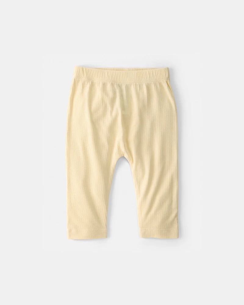 Baby 2-Pack Constellation PurelySoft Pants - Yellow/Cream
