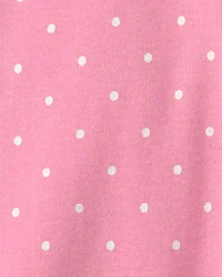 Toddler Girl 2-Pack Strawberry Floral Snug Fit 1-Piece Pajama - Pink