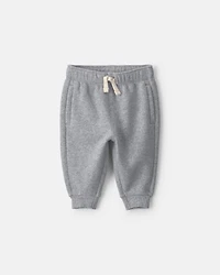Baby Boy Fleece Pants - Grey
