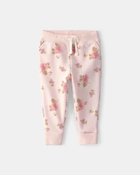 Baby Girl 2-Piece Floral OshKosh Logo Layering Set - Pink