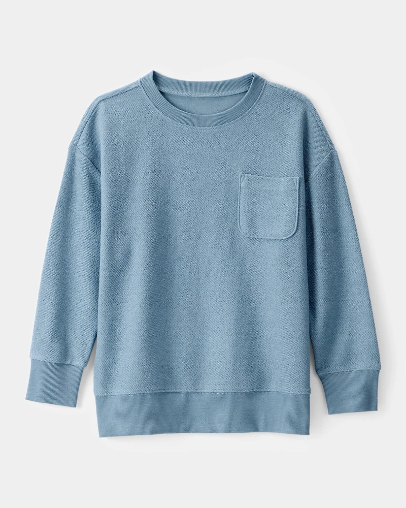 Boys French Terry Pullover Sweatshirt