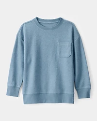 Boys French Terry Pullover Sweatshirt