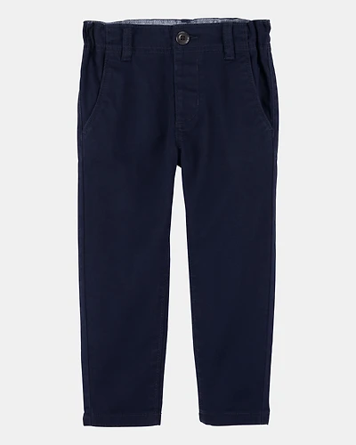 Toddler Slim Tapered Chino Pants - Navy