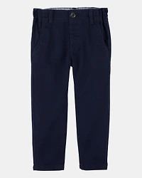 Toddler Slim Tapered Chino Pants - Navy