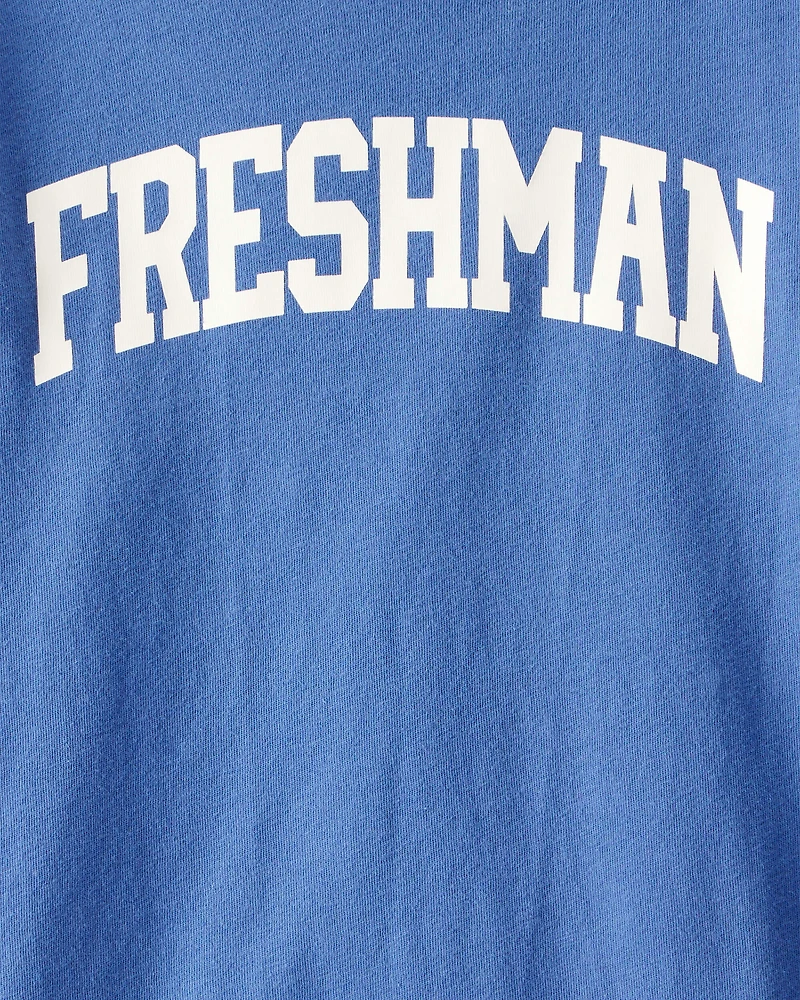 Toddler Boy Freshman Long-Sleeve Graphic Tee - Blue
