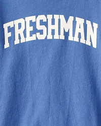 Toddler Boy Freshman Long-Sleeve Graphic Tee - Blue