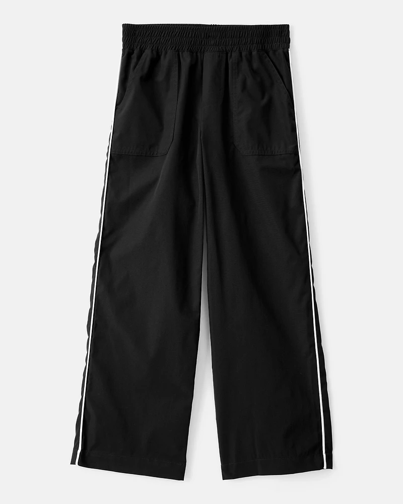 Girls Woven Active Pants - Black