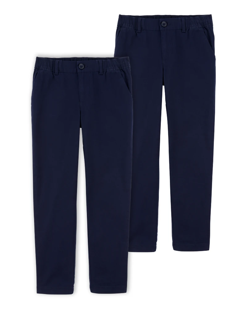 Kid -Pack Stretch Chino Uniform Pants