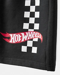 Boys 2-Piece Hot Wheels Outfit Set - White/Black