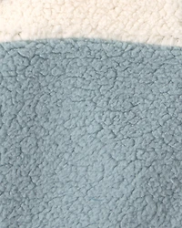 Baby Boy 3-Piece Fox Teddy Fleece Layering Set - Blue