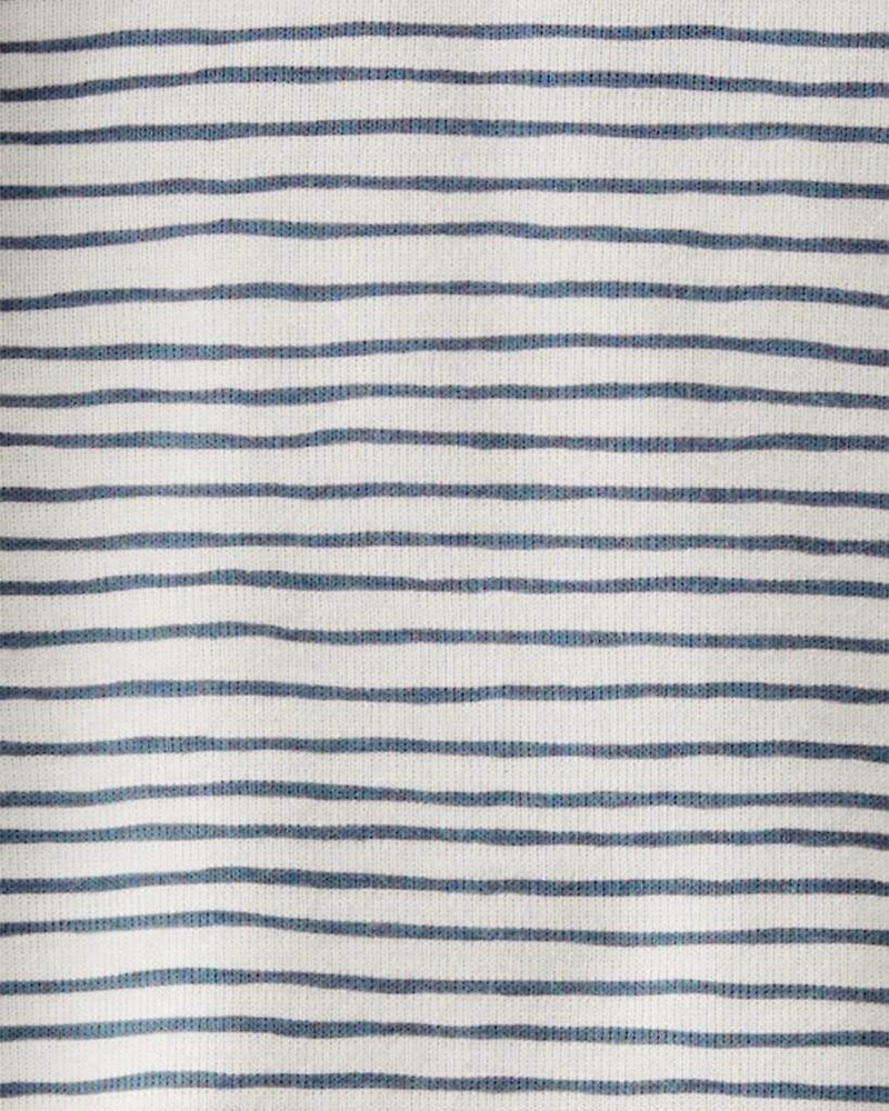 Baby Organic Cotton Pajamas Set in Stripes