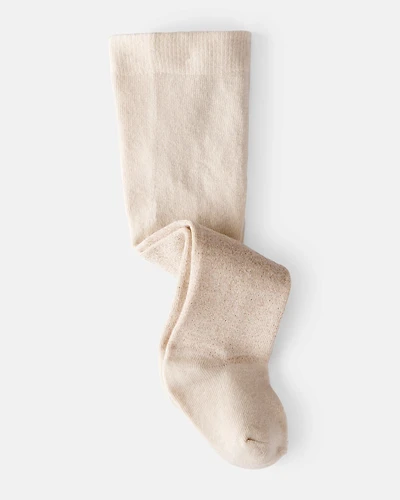Baby Girl Tights - Beige