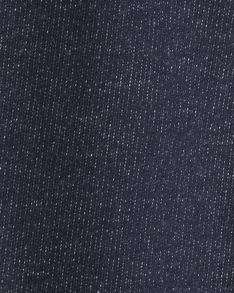 Baby Boy 3-Piece Airplane Sweatshirt Outfit Set - Blue