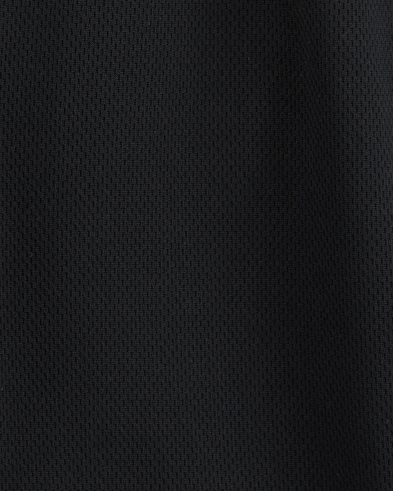 Boys Active Mesh Shorts - Black
