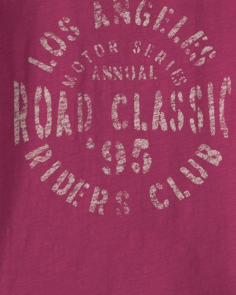 Boys 'Los Angeles' Graphic Tee - Red