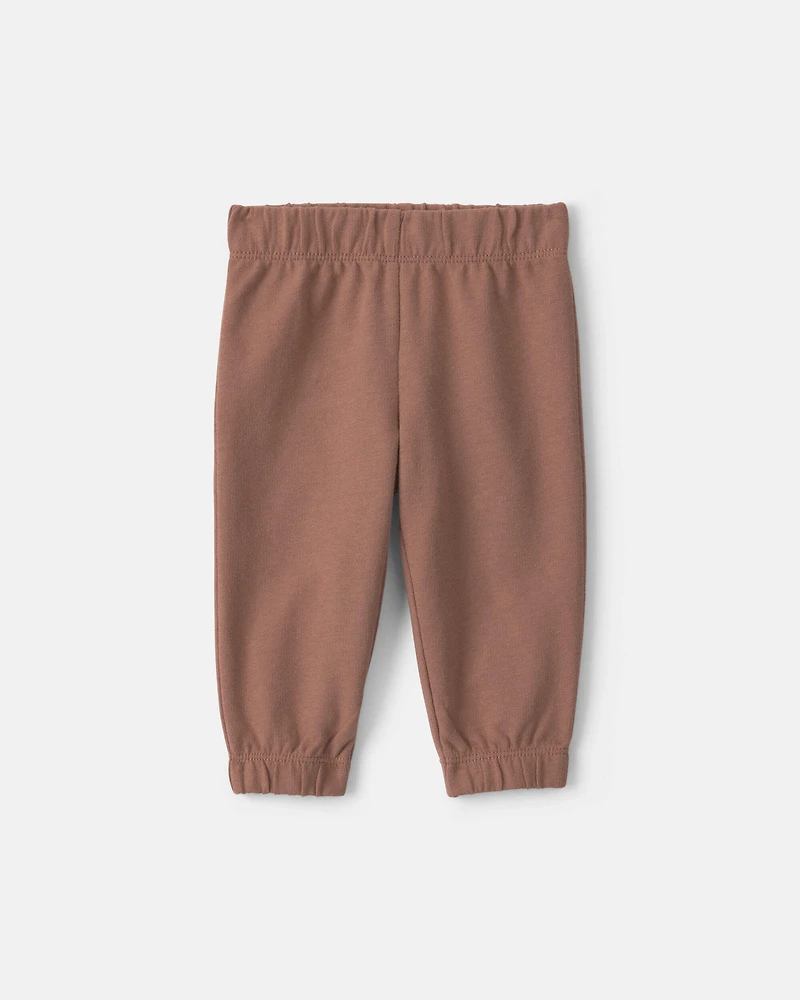 Baby Boy 3-Piece Corduroy Layering Set - Burgundy/Brown