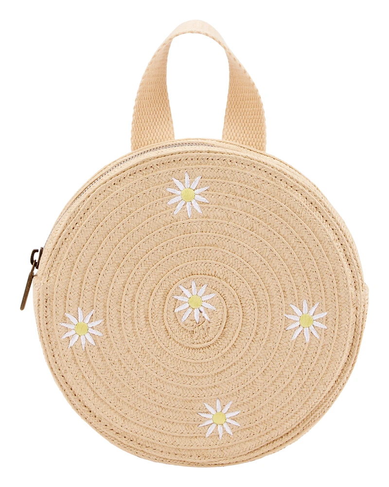 Carter's Daisy Straw Mini Backpack