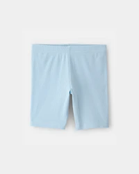Girls Bike Shorts - Blue