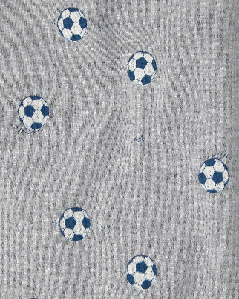 Baby 5-Pack Sports Multipack Bodysuits - Green/White