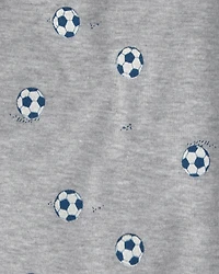 Baby 5-Pack Sports Multipack Bodysuits - Green/White