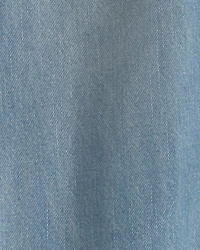 Baby Boy Denim Button-Down Bodysuit - Medium Wash