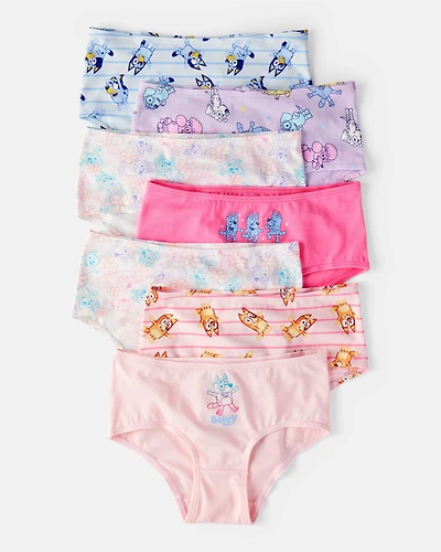 Girls 7-Pack Bluey™ Brief Underwear