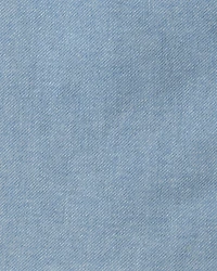 Girls Button-Front Long-Sleeve Denim Dress - Blue
