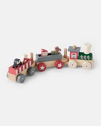Christmas Train Wooden Toy Set