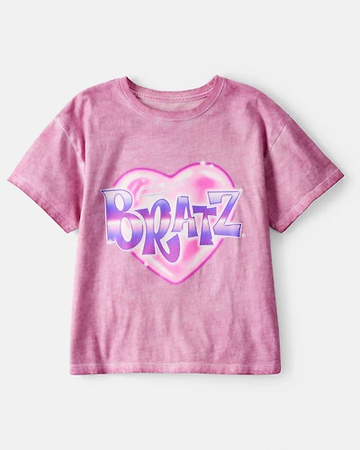 Girls Bratz Short-Sleeve Graphic Tee - Pink