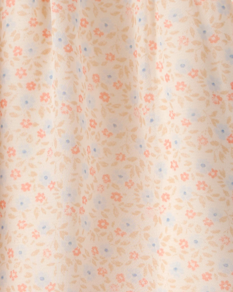 Toddler Girl 2-Piece Cardigan Sweater & Dress Set - Brown/White