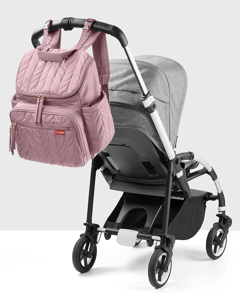 Forma Backpack Diaper Bag - Mauve