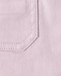 Baby Girl Twill Skirtall - Purple