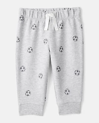 Baby Boy 2-Piece 'Just Kickin it' Soccer Bodysuit & Pant Set - Green